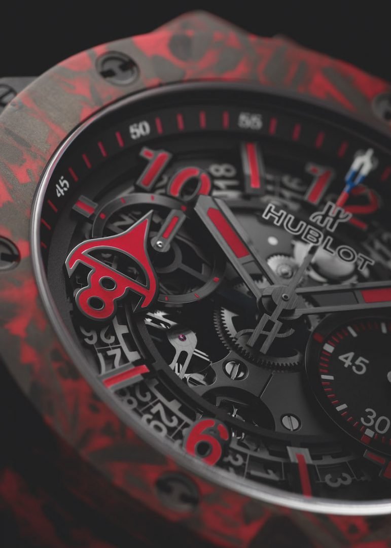 Новые часы для Александра Овечкина - Hublot Big Bang Unico Red Carbon Alex Ovechkin